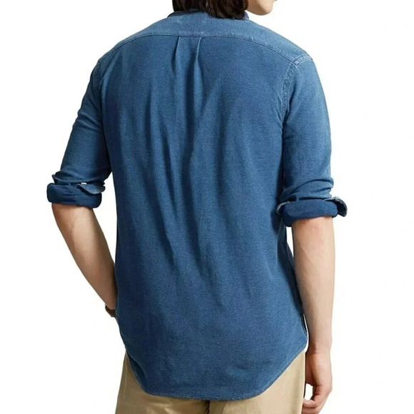 Polo Ralph Lauren Men's Cotton Chambray Button-Down Shirt Size XXL (MSRP $168) - Picture 3 of 9